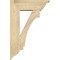 Ekena Millwork Imperial Traditional Rough Sawn Bracket w/ Offset Brace, Douglas Fir, 8"W x 24"D x 36"H BKT0806X24X36IMP01RDF - alternate 2